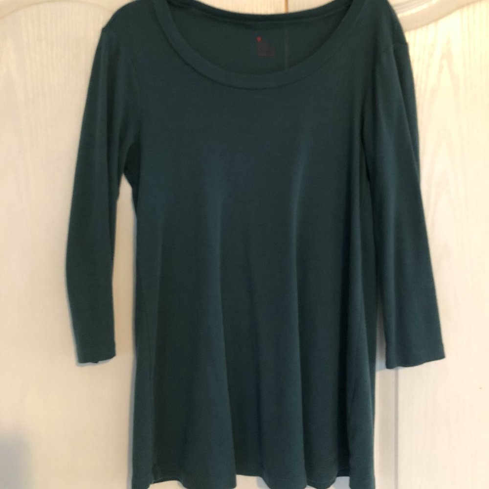 Three Dots Top, Teal